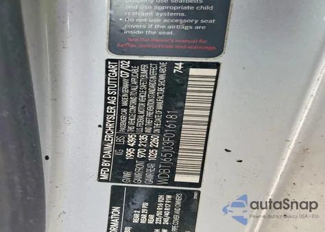 2003 Mercedes-Benz Clk 320C из США, поврежденный, VIN WDBTJ65J03F016181